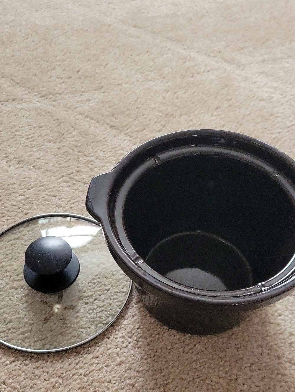 Black Ceramic Crock Pot Insert with Glass Lid Fits So Yummy by bella. READ MORE.